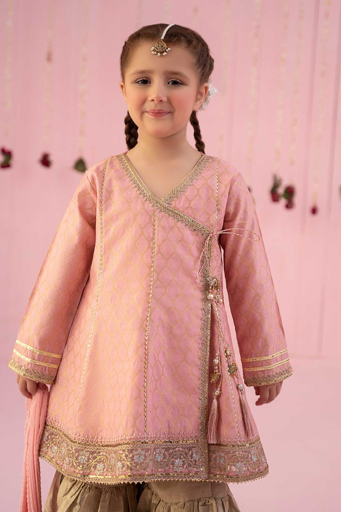 Maria B | 3 Piece Embroidered Jacquard Suit | MKS-EF24-13