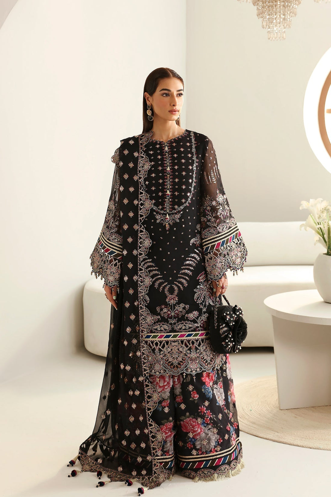 Alizeh | La Ruha Wedding Formals | AF-CH-2176-Mona by Designer Alizeh - House of Maryam - Pakistani Designer Ethnic Wear in {{ shop.shopifyCountryName }}