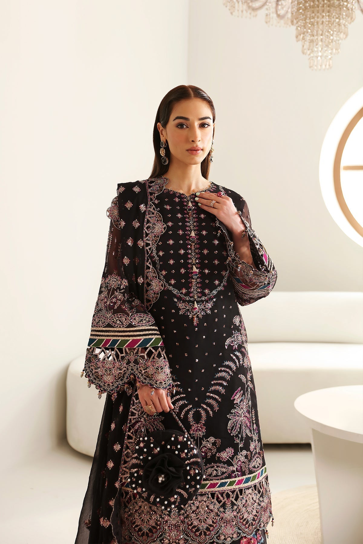 Alizeh | La Ruha Wedding Formals | AF-CH-2176-Mona by Designer Alizeh - House of Maryam - Pakistani Designer Ethnic Wear in {{ shop.shopifyCountryName }}