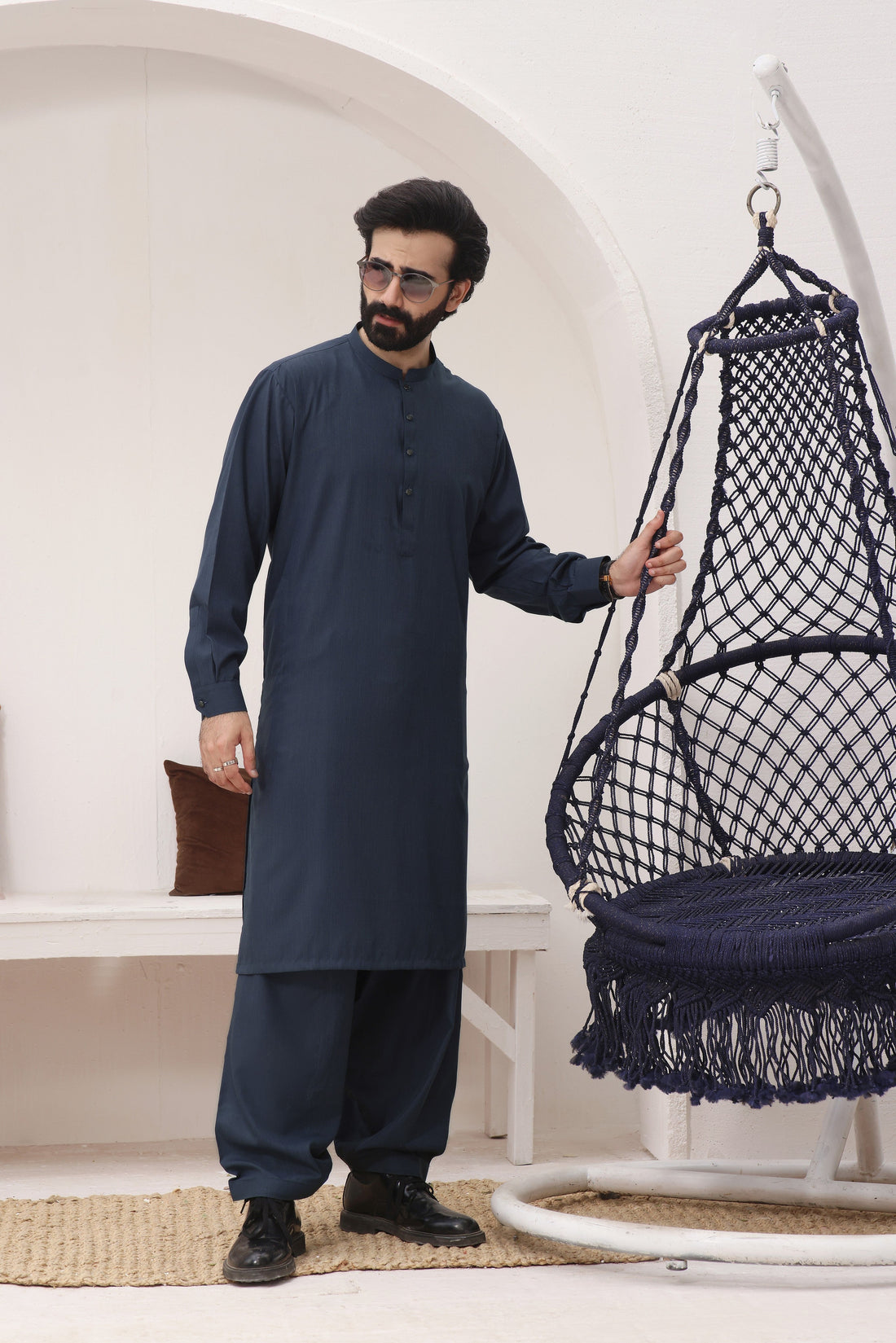 TGM | Men Fancy Wedding | Moonlight Blue (3 Piece)