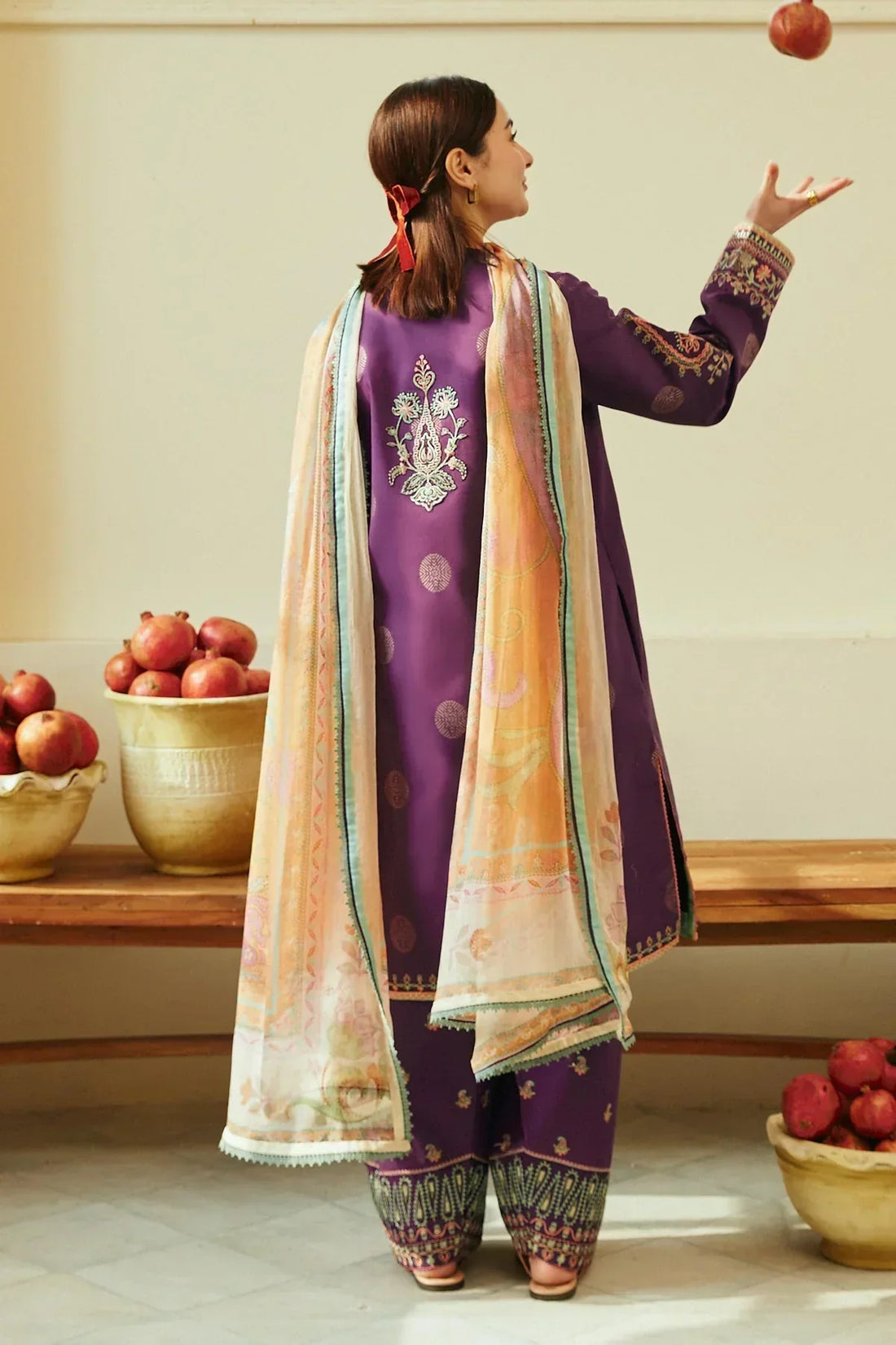 Zara Shahjahan | Coco Lawn 24 | MORNI-9A -  Zara Shahjahan Luxury -  House of Maryam