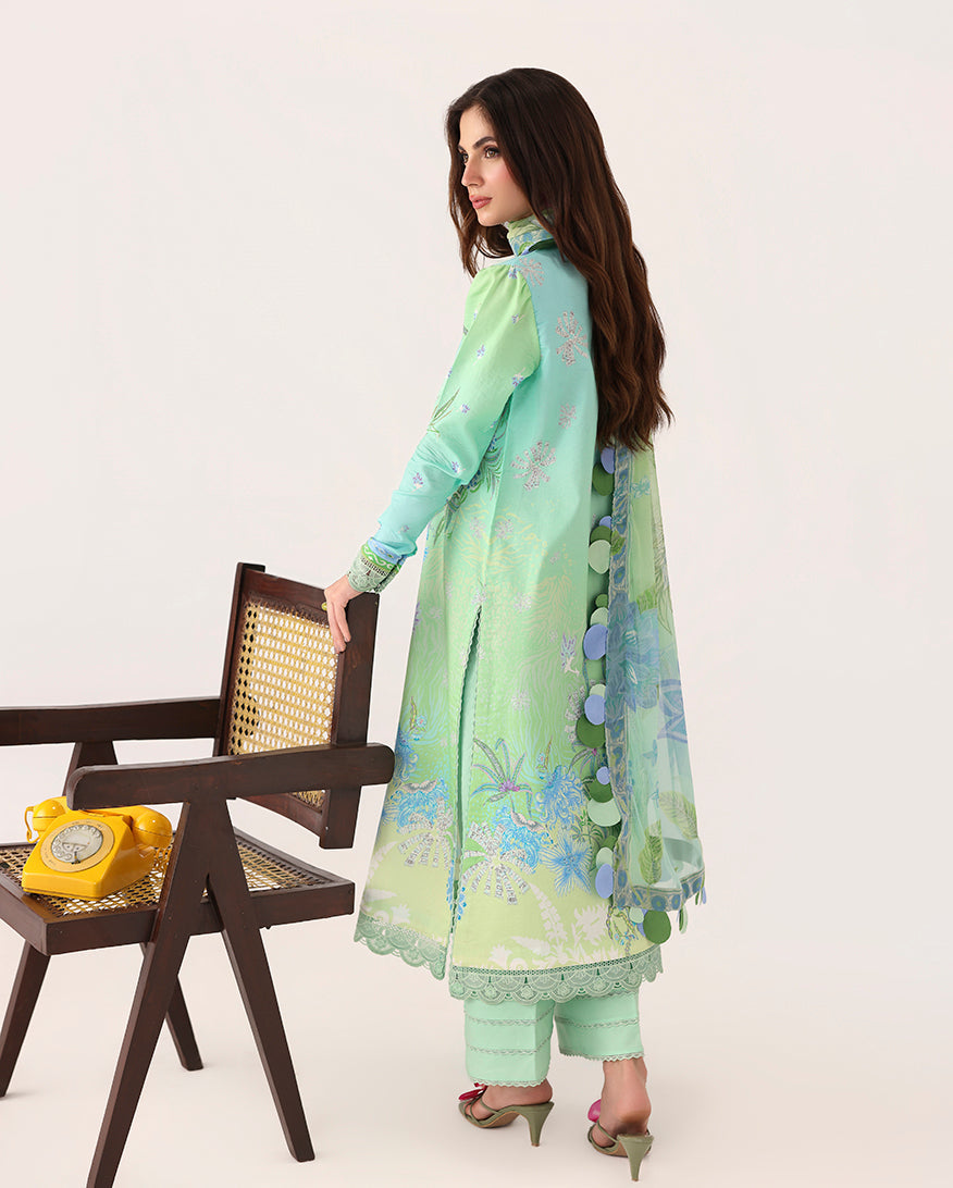 Roheenaz | Rosette Lawn | Morning Dew-2