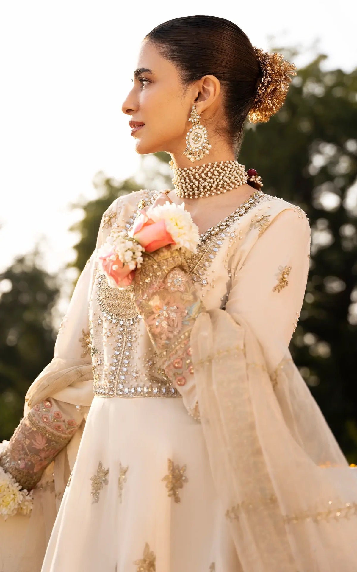 Asifa and Nabeel | Sunehri Eid 25 | Motia-(SEF25-08) -  Asifa and Nabeel Ladies Clothes - Original Designer Dress - House of Maryam