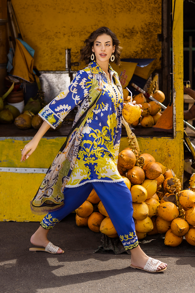 Mushq | La Dolce Hemline Prints 25 | Mirella -  Mushq Ladies Clothes - Original Designer Dress - House of Maryam