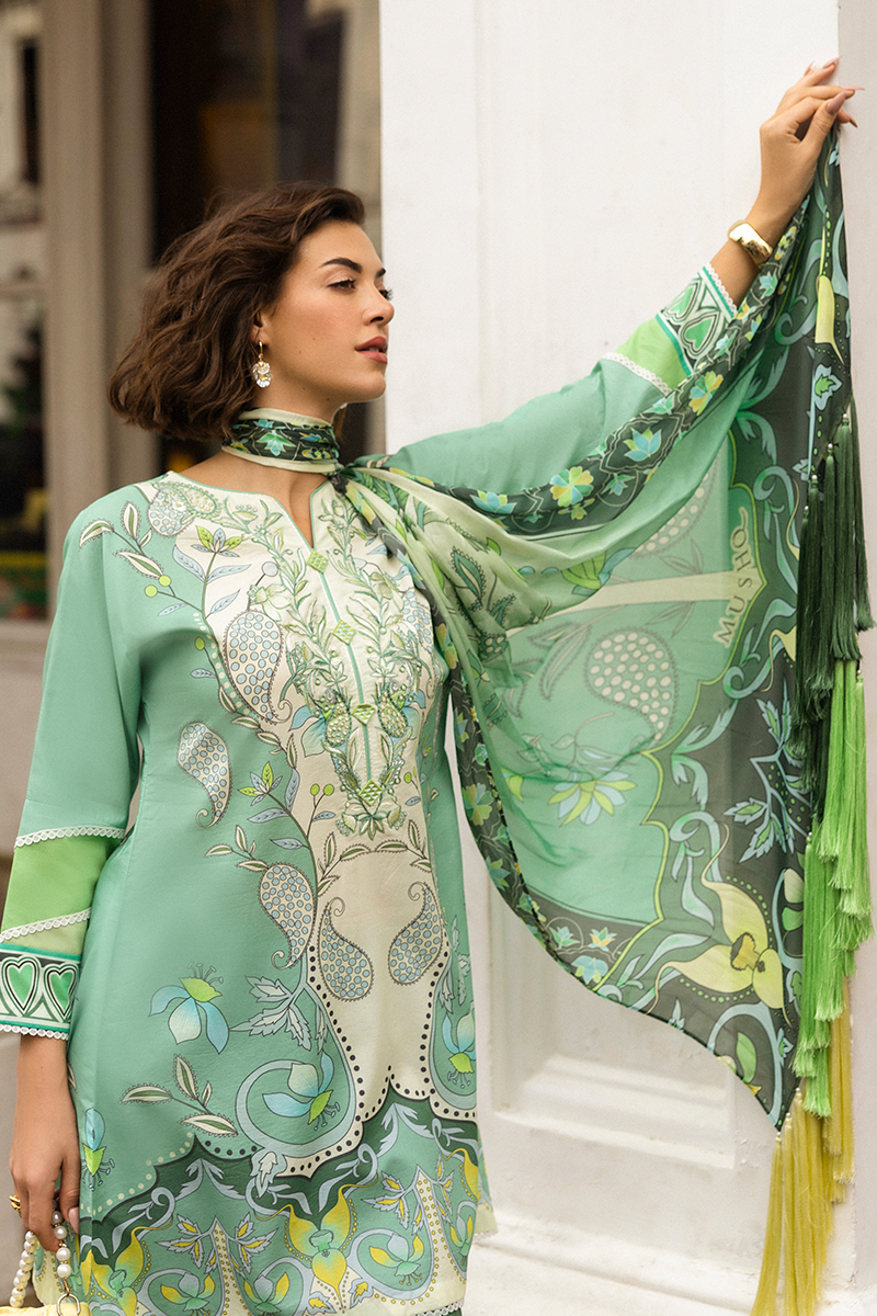 Mushq | La Dolce Hemline Prints 25 | Ariela -  Mushq Ladies Clothes - Original Designer Dress - House of Maryam