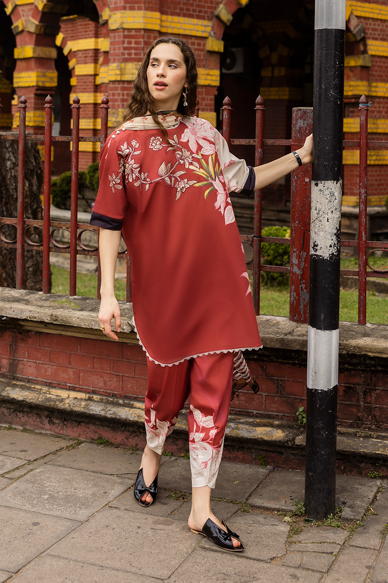 Mushq | La Dolce Hemline Prints 25 | Fiorella -  Mushq Ladies Clothes - Original Designer Dress - House of Maryam
