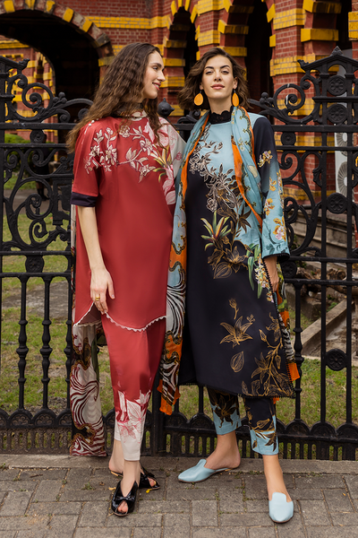 Mushq | La Dolce Hemline Prints 25 | Fiorella -  Mushq Ladies Clothes - Original Designer Dress - House of Maryam