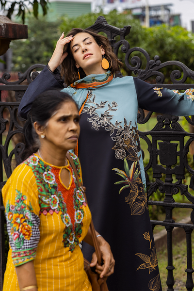 Mushq | La Dolce Hemline Prints 25 | Paula -  Mushq Ladies Clothes - Original Designer Dress - House of Maryam