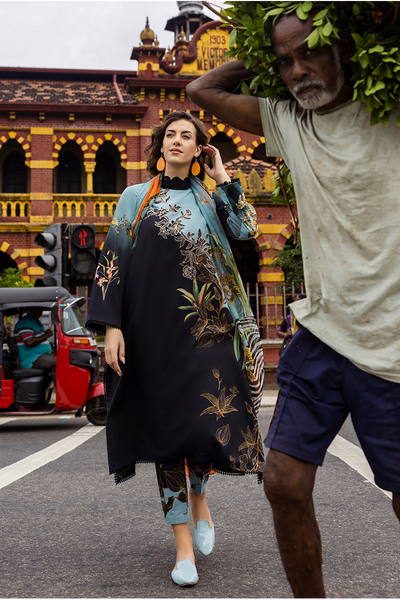 Mushq | La Dolce Hemline Prints 25 | Paula -  Mushq Ladies Clothes - Original Designer Dress - House of Maryam
