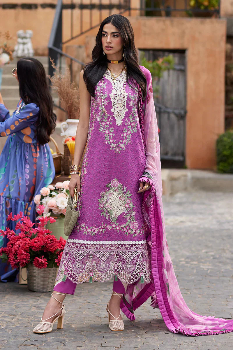 Mushq | Te Amo Luxury Lawn 24 | ROMA RAPTURE -  Mushq Luxury - Original Designer Dress - House of Maryam
