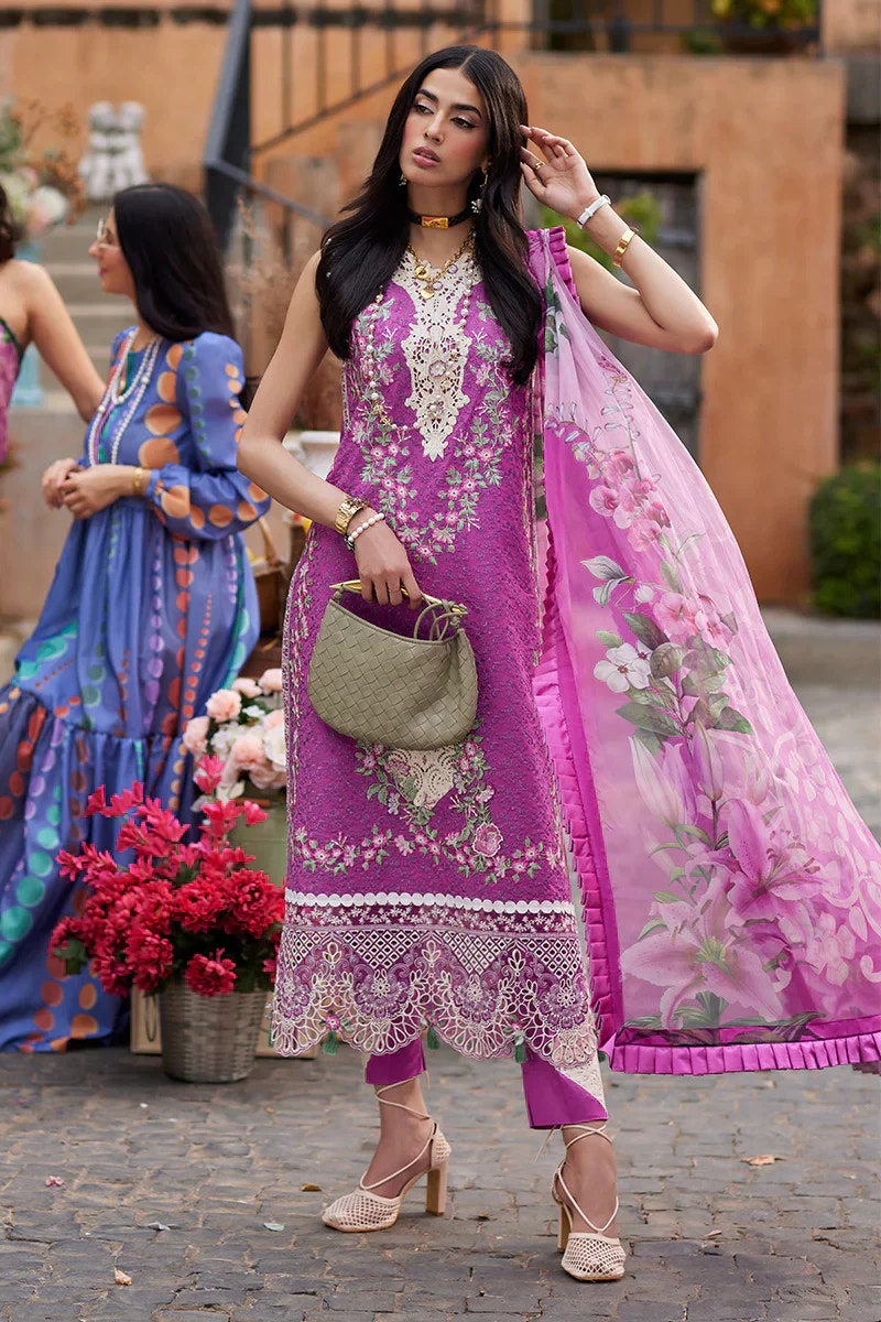 Mushq | Te Amo Luxury Lawn 24 | ROMA RAPTURE -  Mushq Luxury - Original Designer Dress - House of Maryam