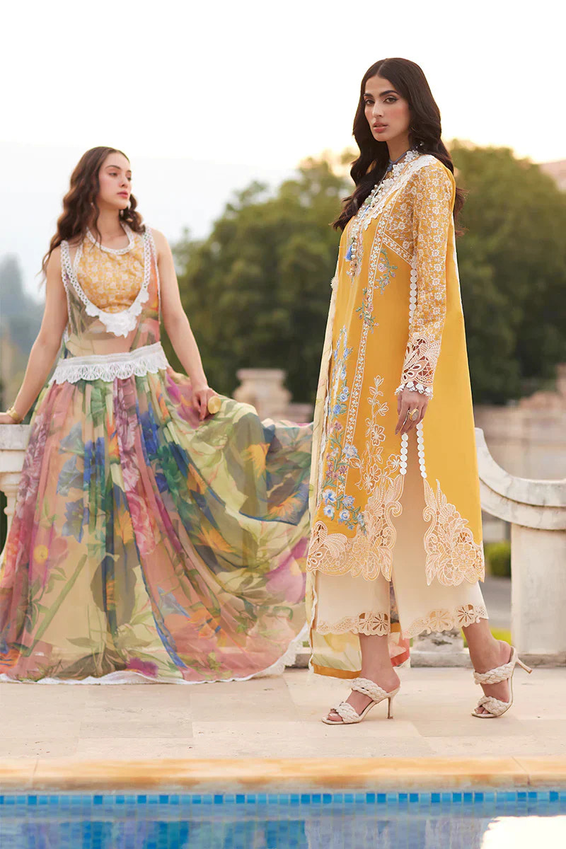 Mushq | Te Amo Luxury Lawn 24 | MILANO MODA -  Mushq Luxury - Original Designer Dress - House of Maryam