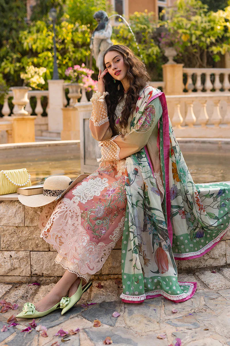 Mushq | Te Amo Luxury Lawn 24 | VENICE VERVE -  Mushq Luxury - Original Designer Dress - House of Maryam
