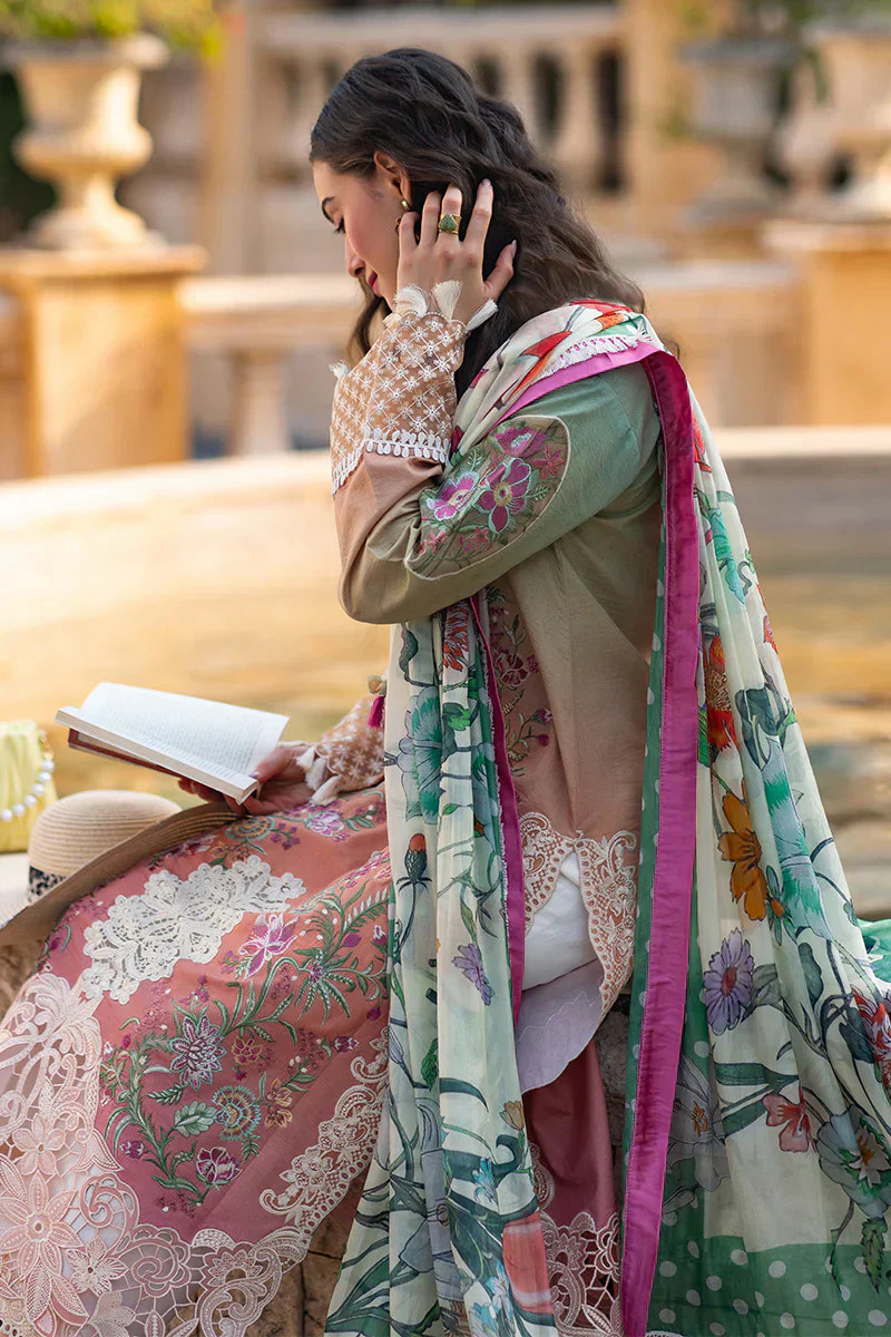 Mushq | Te Amo Luxury Lawn 24 | VENICE VERVE -  Mushq Luxury - Original Designer Dress - House of Maryam