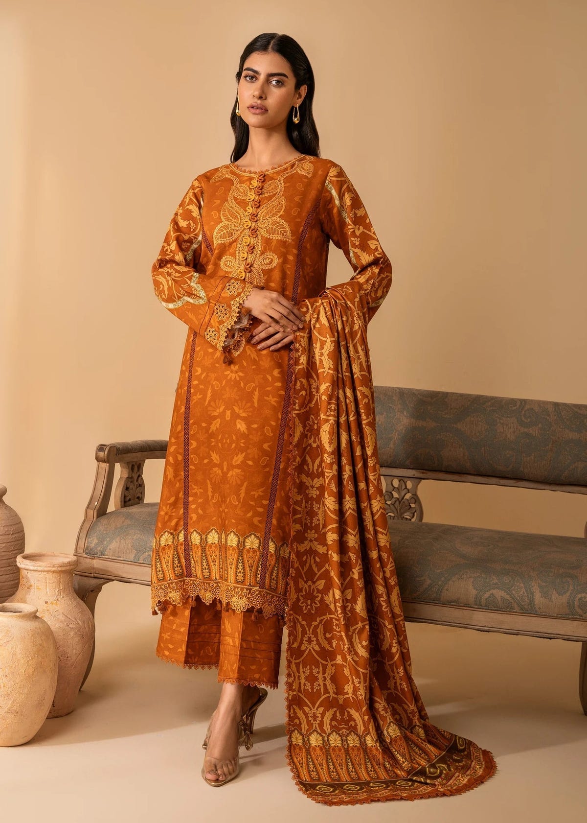 Nureh | Shades of Winter | LEILANI (AZ-04) -  Nureh Ladies Clothes - Original Designer Dress - House of Maryam