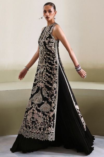 Soraya Myrren black long formal ensemble, photo 3