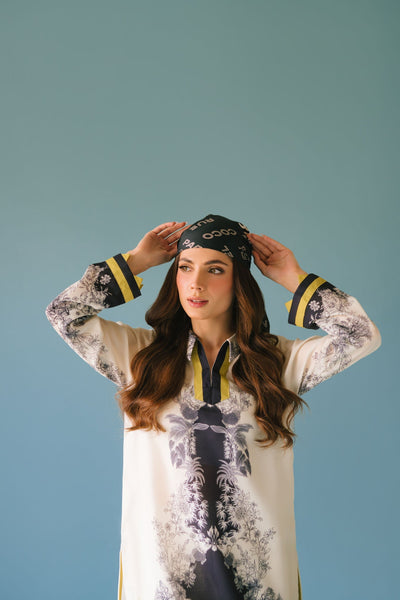 Sammy K | Lawn Pret 25 | Black Star -  Sammy K Ladies Clothes - Original Designer Dress - House of Maryam