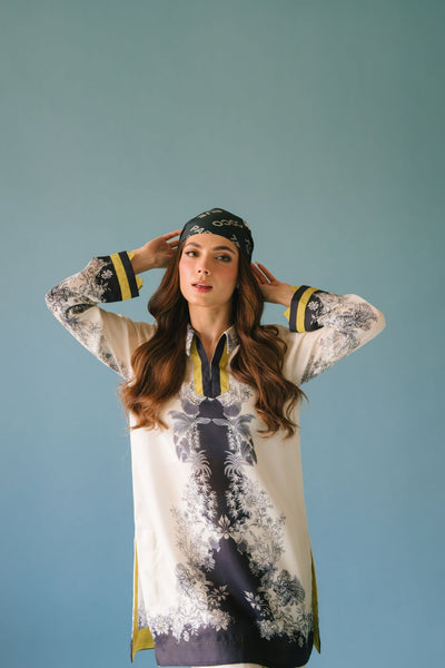 Sammy K | Lawn Pret 25 | Black Star -  Sammy K Ladies Clothes - Original Designer Dress - House of Maryam