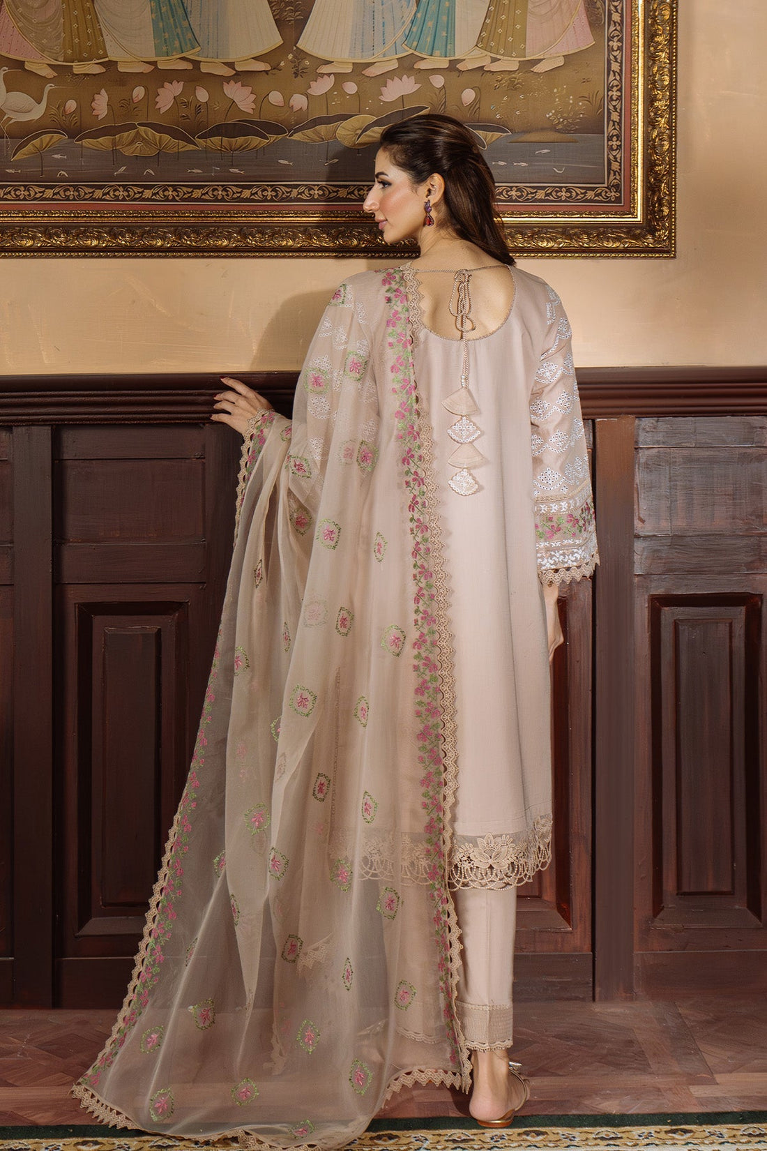 Sahar | Festive Edit Ready to Wear | Bronzed Beige - RTW