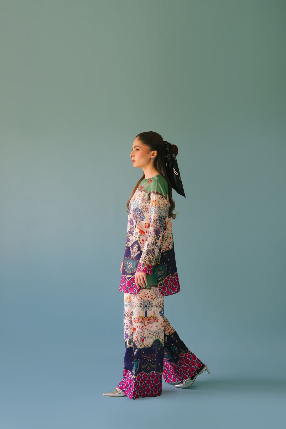 Sammy K | Lawn Pret 25 | Hanging Garden -  Sammy K Ladies Clothes - Original Designer Dress - House of Maryam