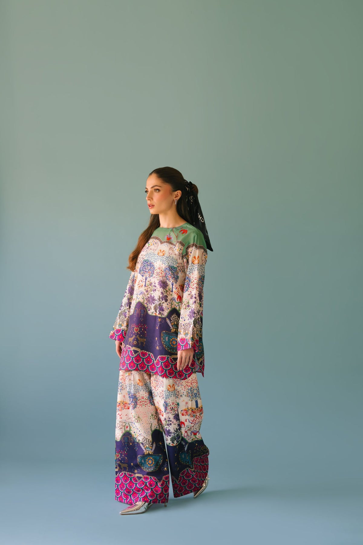 Sammy K | Lawn Pret 25 | Hanging Garden -  Sammy K Ladies Clothes - Original Designer Dress - House of Maryam