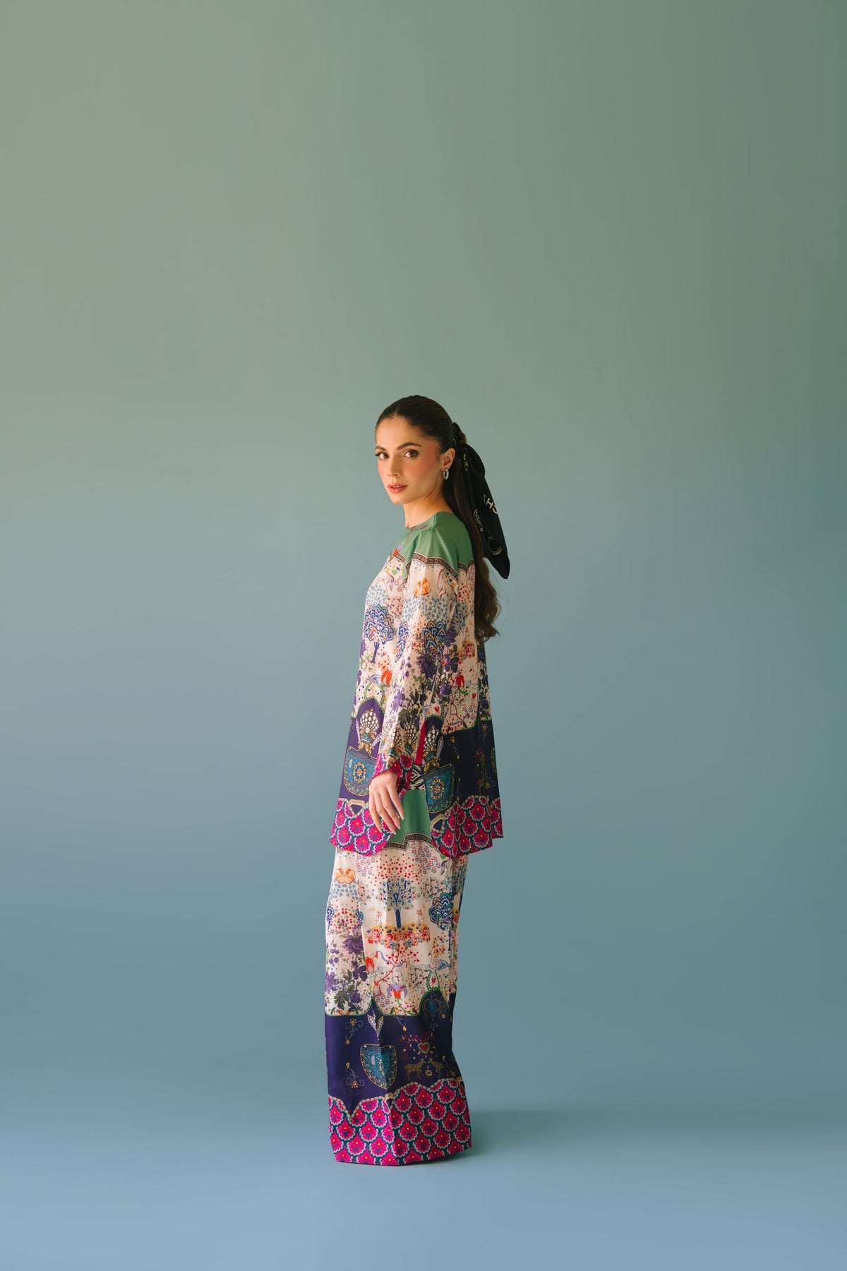 Sammy K | Lawn Pret 25 | Hanging Garden -  Sammy K Ladies Clothes - Original Designer Dress - House of Maryam