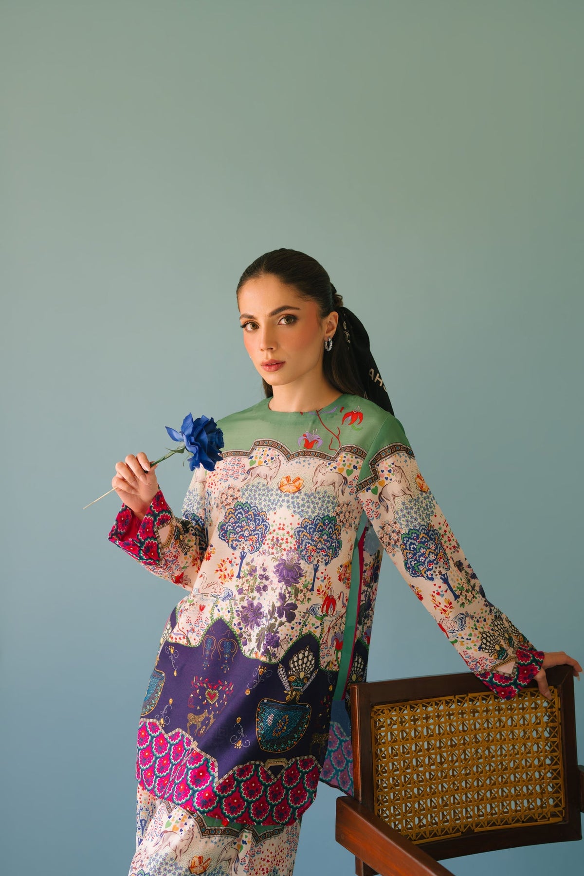 Sammy K | Lawn Pret 25 | Hanging Garden -  Sammy K Ladies Clothes - Original Designer Dress - House of Maryam