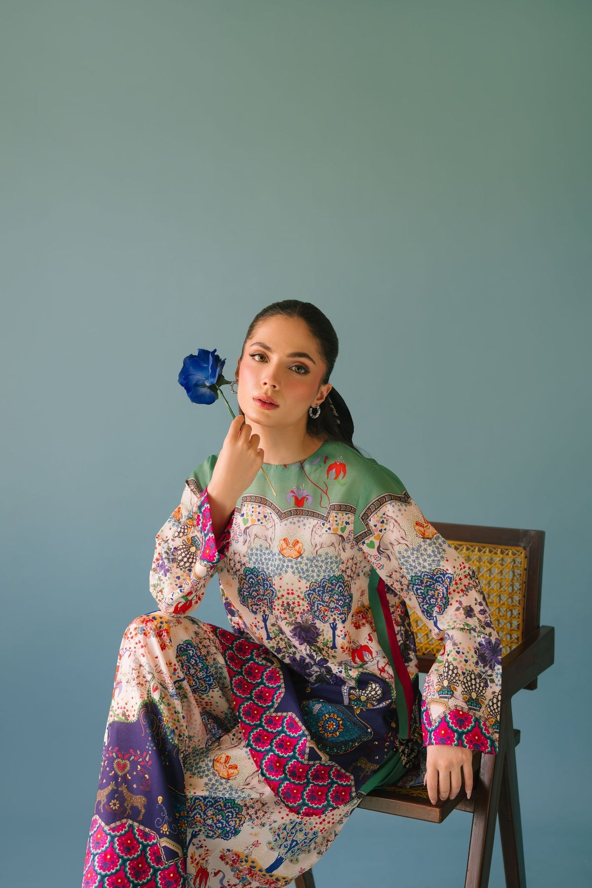Sammy K | Lawn Pret 25 | Hanging Garden -  Sammy K Ladies Clothes - Original Designer Dress - House of Maryam