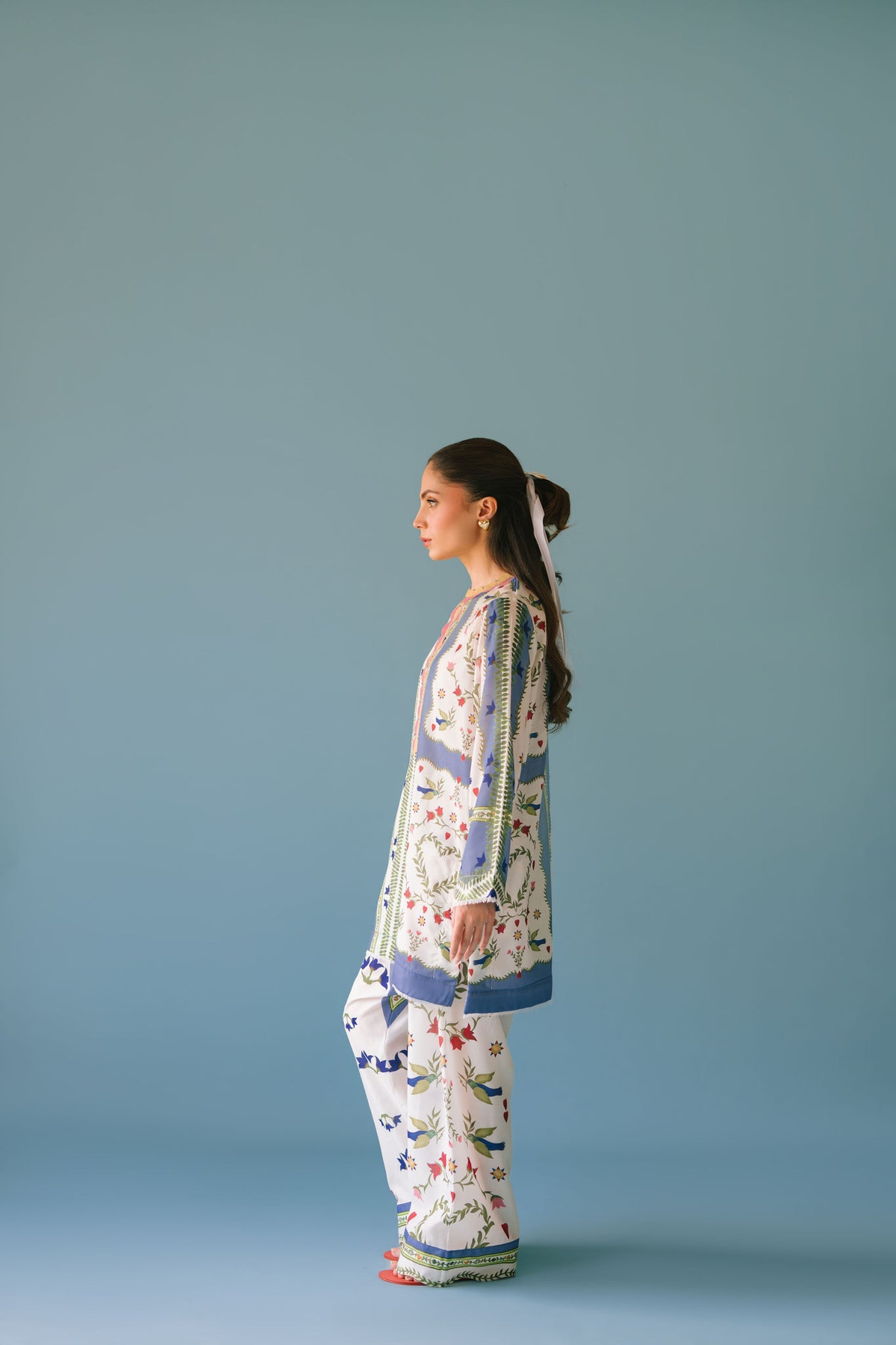 Sammy K | Lawn Pret 25 | flower bud -  Sammy K Ladies Clothes - Original Designer Dress - House of Maryam