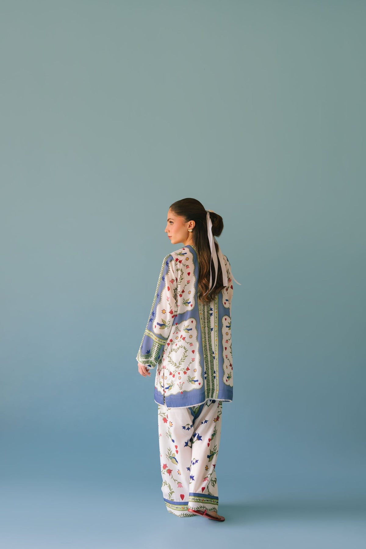 Sammy K | Lawn Pret 25 | flower bud -  Sammy K Ladies Clothes - Original Designer Dress - House of Maryam