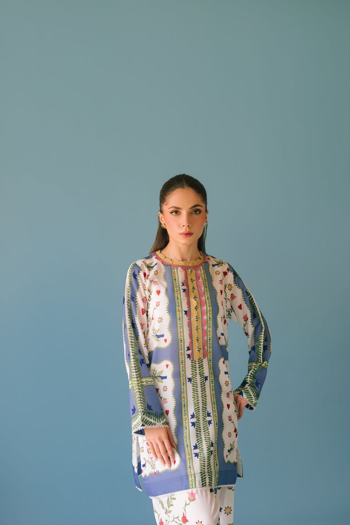 Sammy K | Lawn Pret 25 | flower bud -  Sammy K Ladies Clothes - Original Designer Dress - House of Maryam