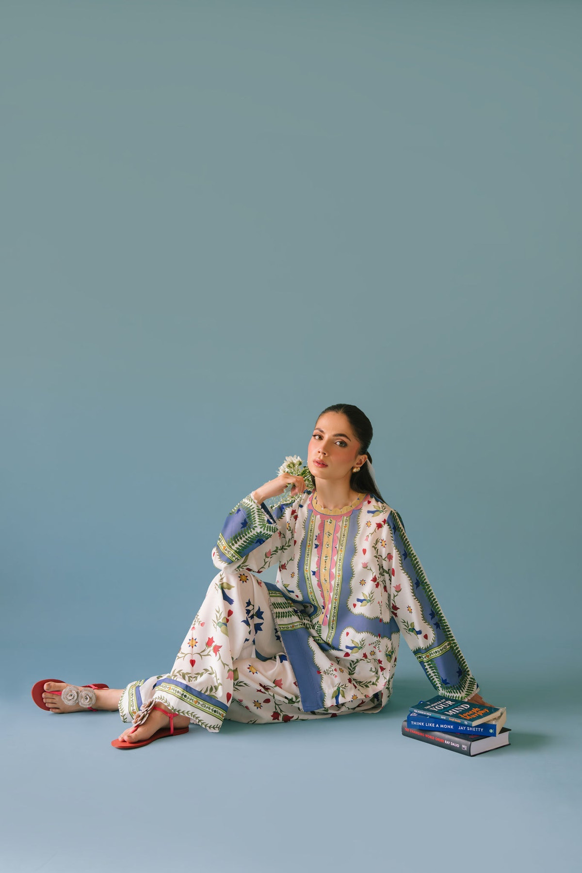 Sammy K | Lawn Pret 25 | flower bud -  Sammy K Ladies Clothes - Original Designer Dress - House of Maryam