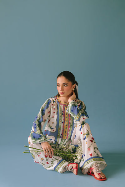 Sammy K | Lawn Pret 25 | flower bud -  Sammy K Ladies Clothes - Original Designer Dress - House of Maryam