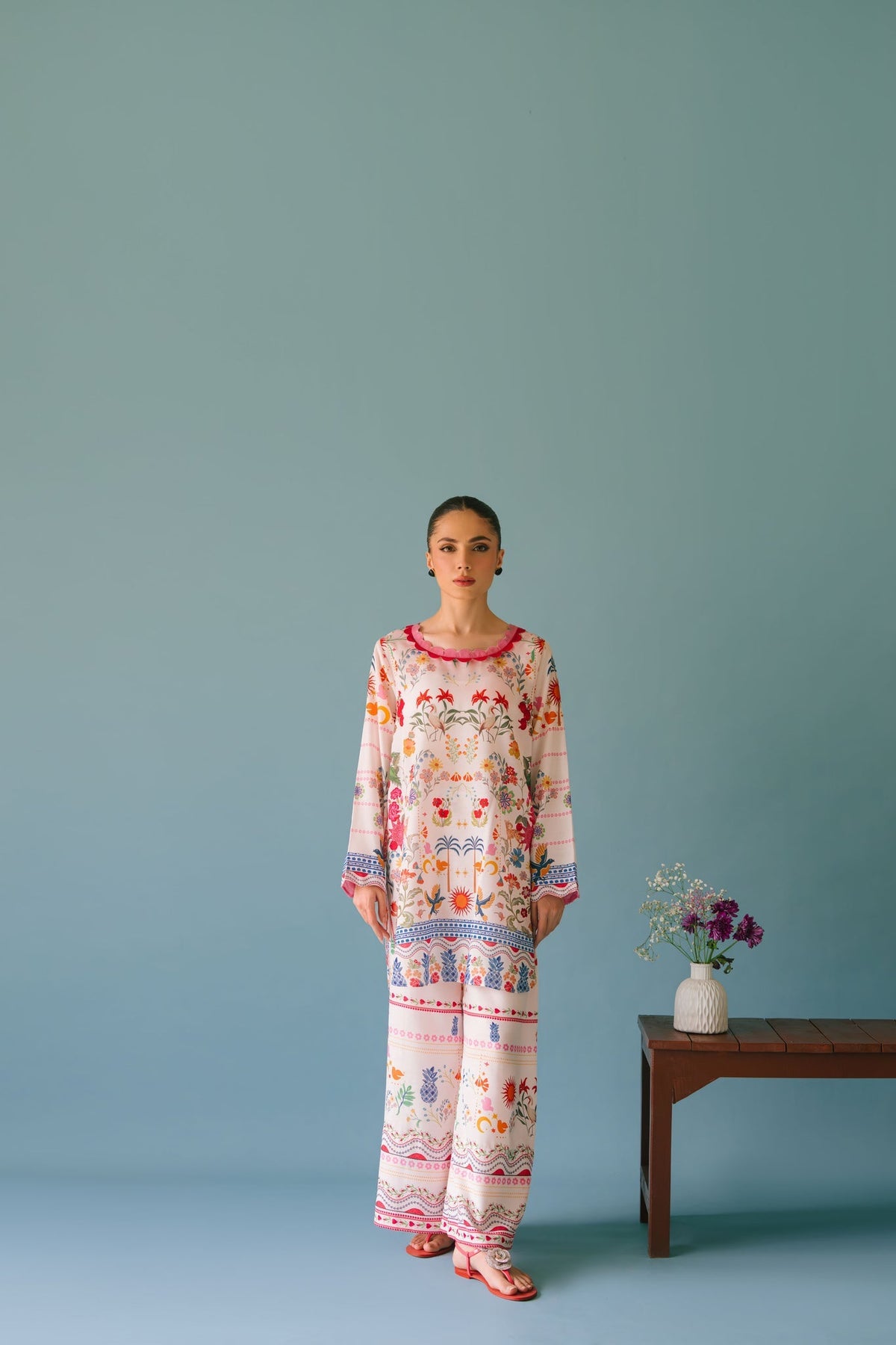 Sammy K | Aadat Festive Edition | Tropical Breeze -  Sammy K Ladies Clothes - Original Designer Dress - House of Maryam
