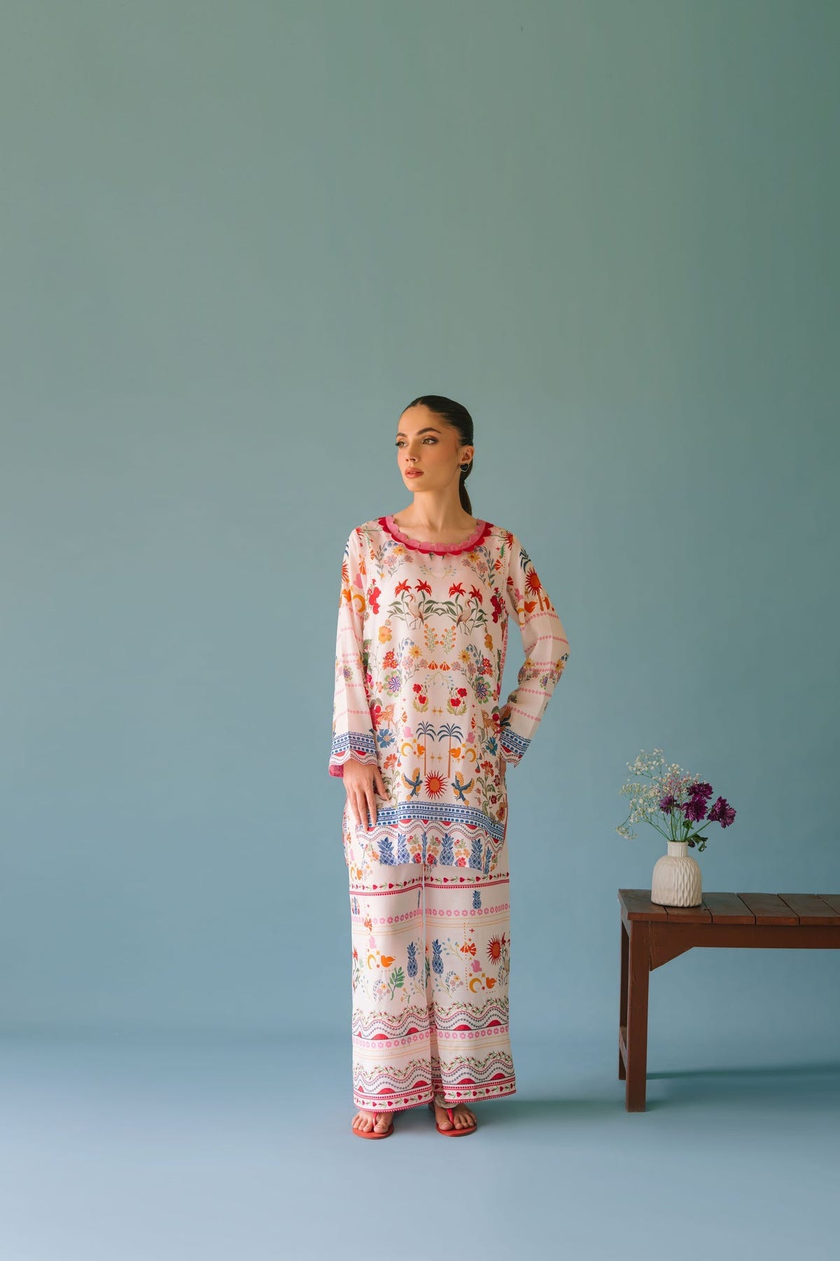Sammy K | Aadat Festive Edition | Tropical Breeze -  Sammy K Ladies Clothes - Original Designer Dress - House of Maryam
