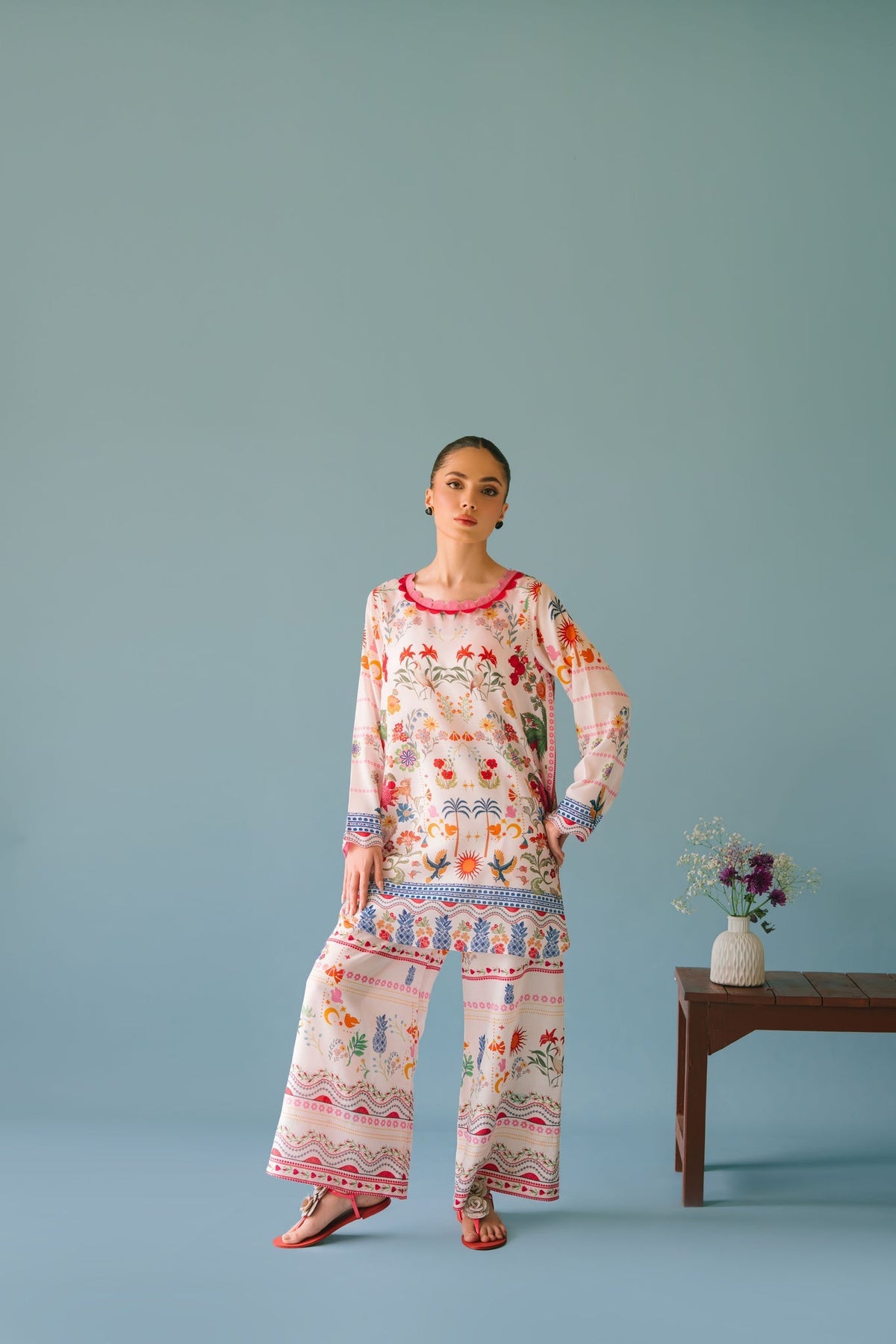 Sammy K | Aadat Festive Edition | Tropical Breeze -  Sammy K Ladies Clothes - Original Designer Dress - House of Maryam
