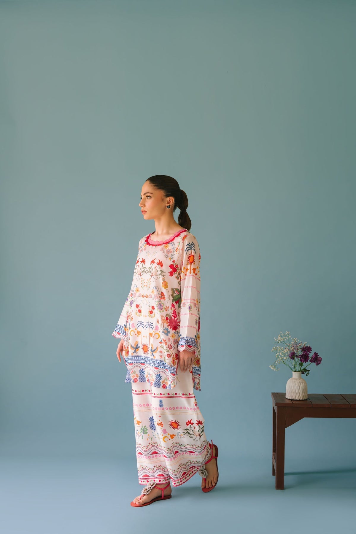 Sammy K | Aadat Festive Edition | Tropical Breeze -  Sammy K Ladies Clothes - Original Designer Dress - House of Maryam