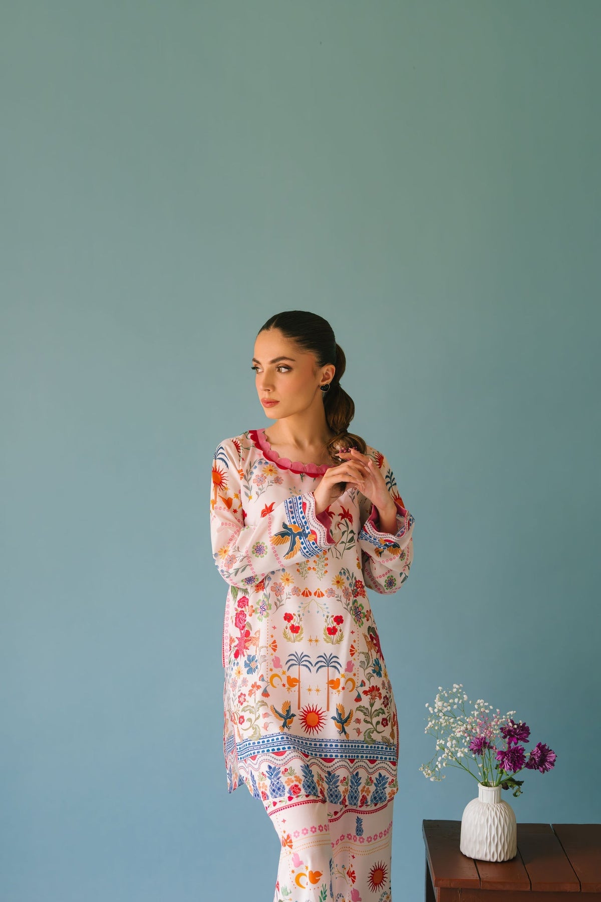 Sammy K | Aadat Festive Edition | Tropical Breeze -  Sammy K Ladies Clothes - Original Designer Dress - House of Maryam