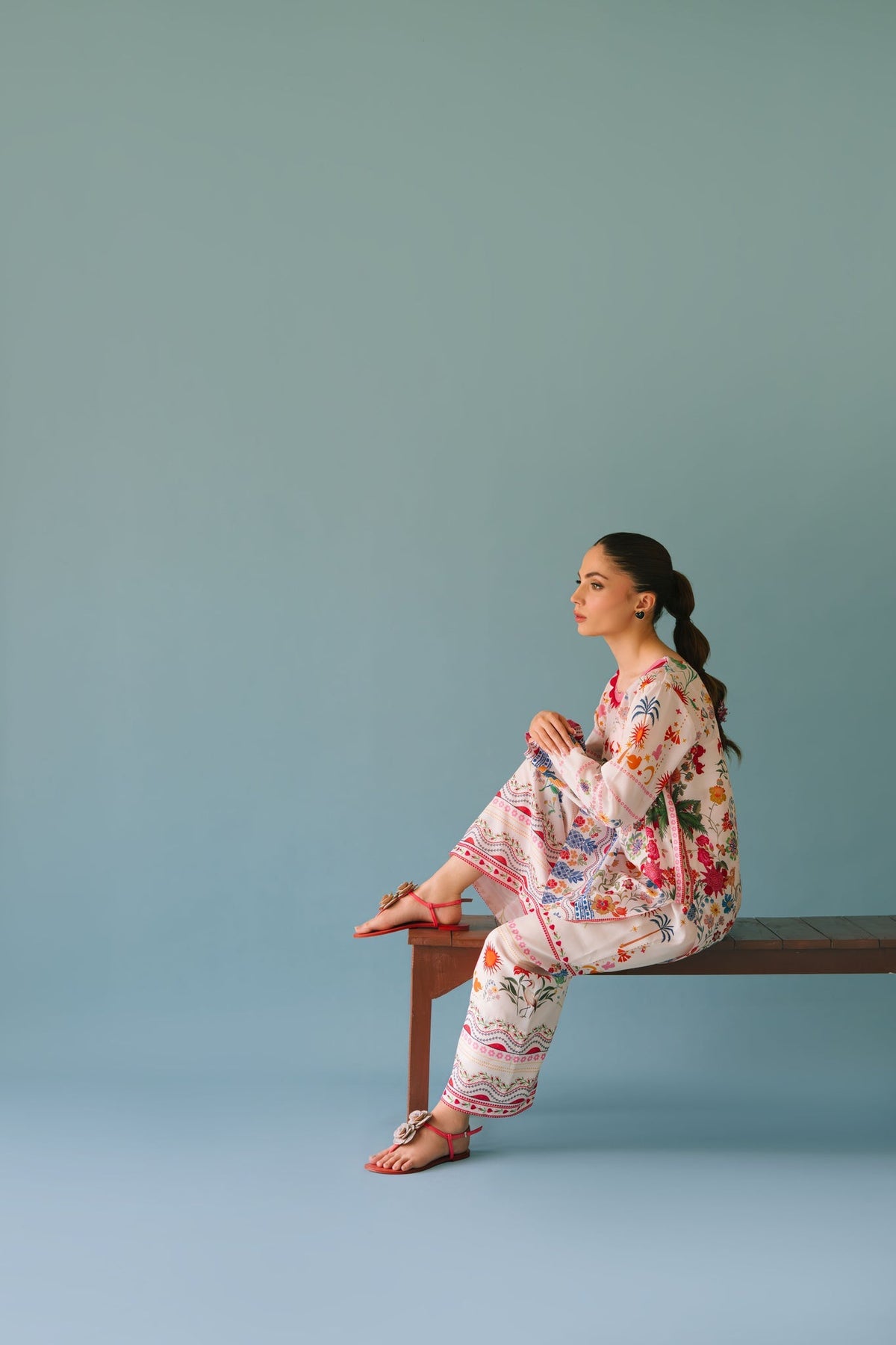 Sammy K | Aadat Festive Edition | Tropical Breeze -  Sammy K Ladies Clothes - Original Designer Dress - House of Maryam