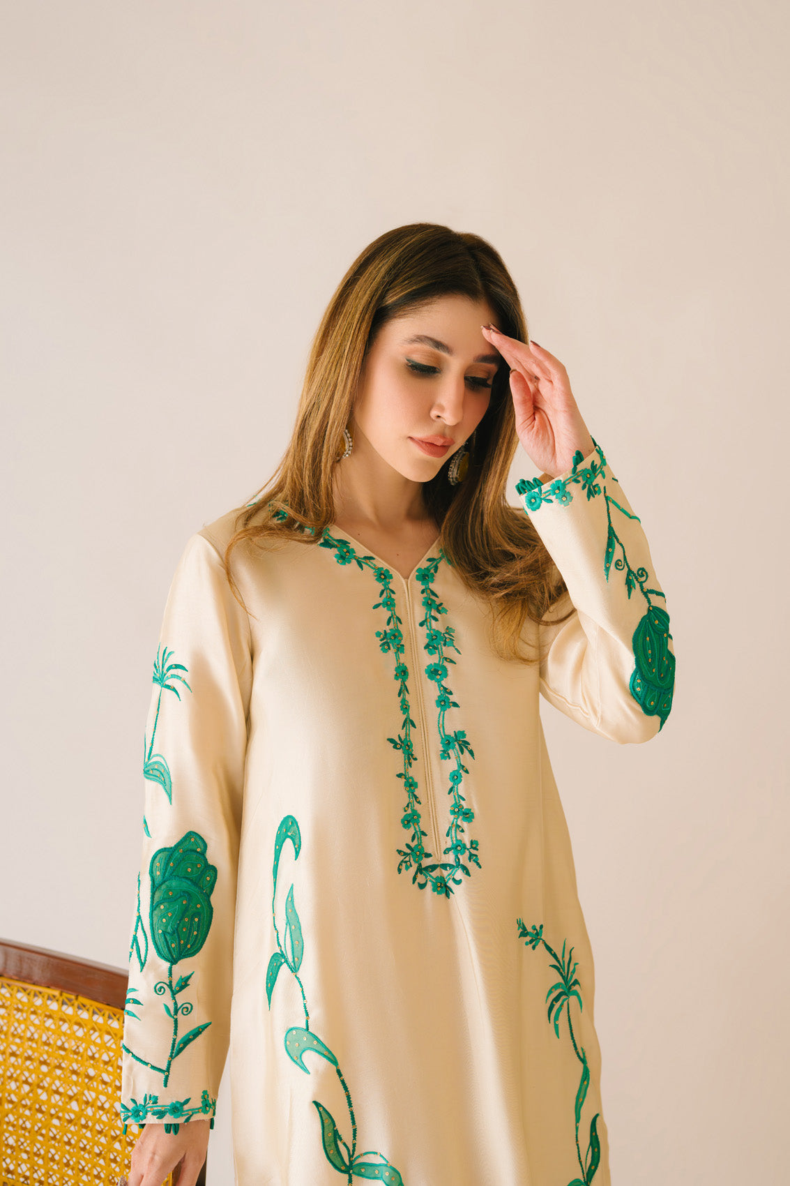 Sammy K | Aadat Festive Edition | Wild Rose -  Sammy K Ladies Clothes - Original Designer Dress - House of Maryam