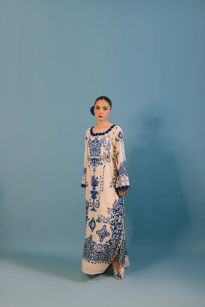 Sammy K | Lawn Pret 25 | Blue Bell -  Sammy K Ladies Clothes - Original Designer Dress - House of Maryam