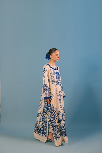 Sammy K | Lawn Pret 25 | Blue Bell -  Sammy K Ladies Clothes - Original Designer Dress - House of Maryam