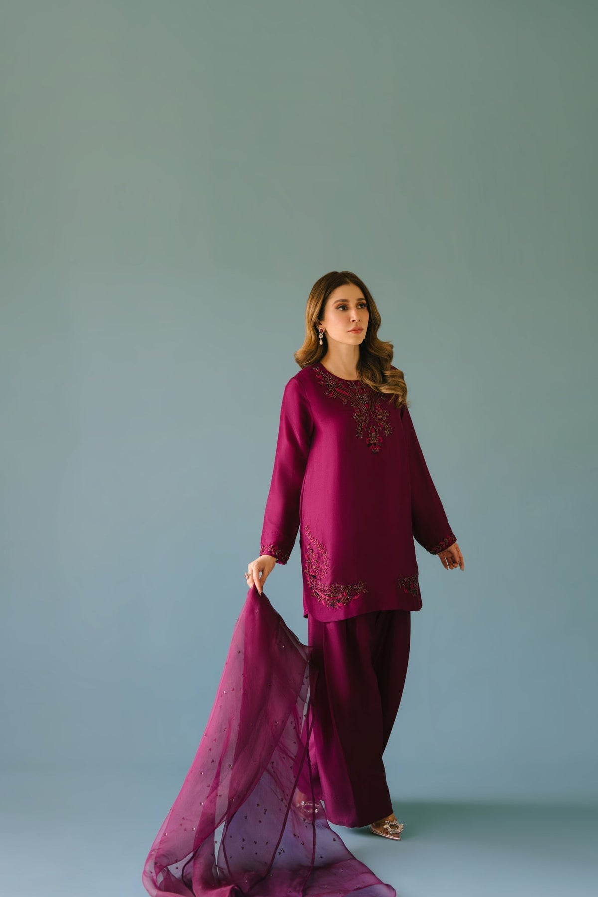 Sammy K | Aadat Festive Edition | Noori -  Sammy K Ladies Clothes - Original Designer Dress - House of Maryam