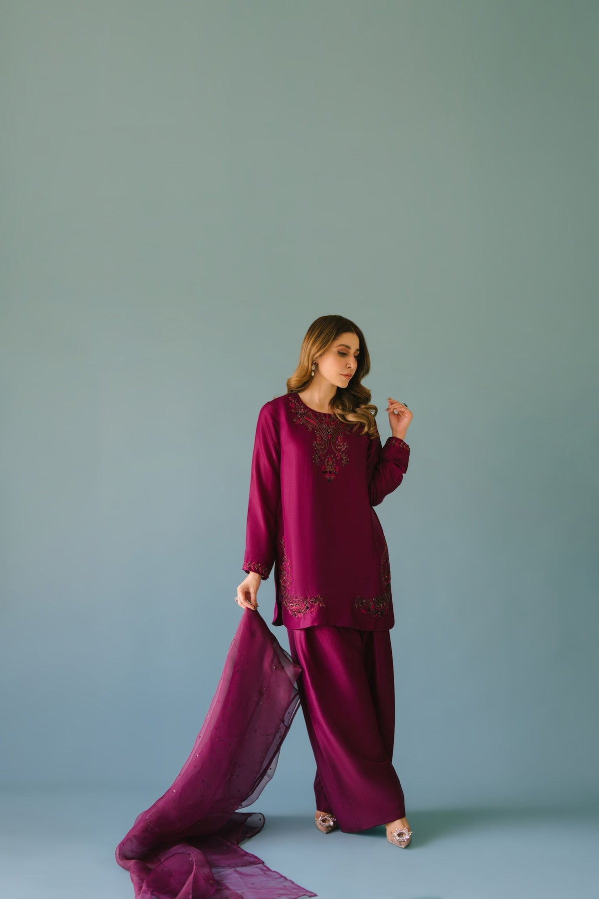 Sammy K | Aadat Festive Edition | Noori -  Sammy K Ladies Clothes - Original Designer Dress - House of Maryam