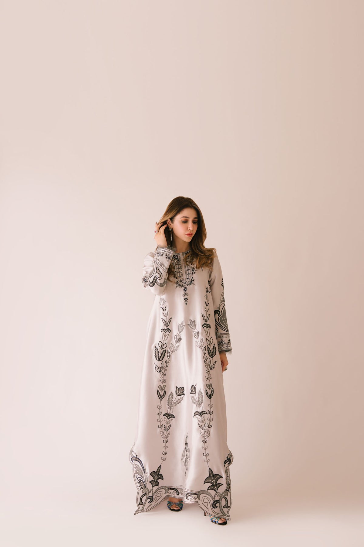 Sammy K | Aadat Festive Edition | Sea Holly -  Sammy K Ladies Clothes - Original Designer Dress - House of Maryam