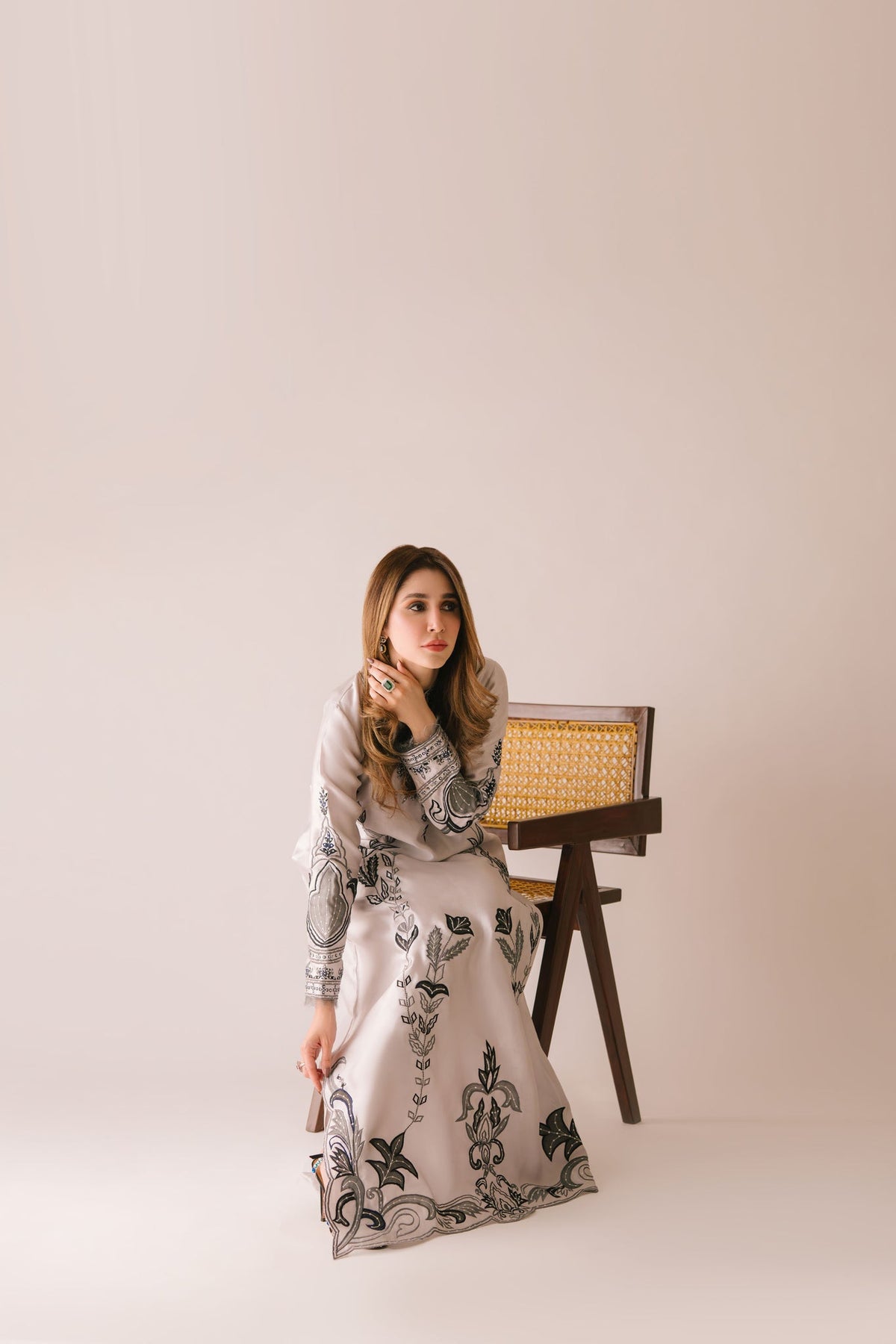 Sammy K | Aadat Festive Edition | Sea Holly -  Sammy K Ladies Clothes - Original Designer Dress - House of Maryam