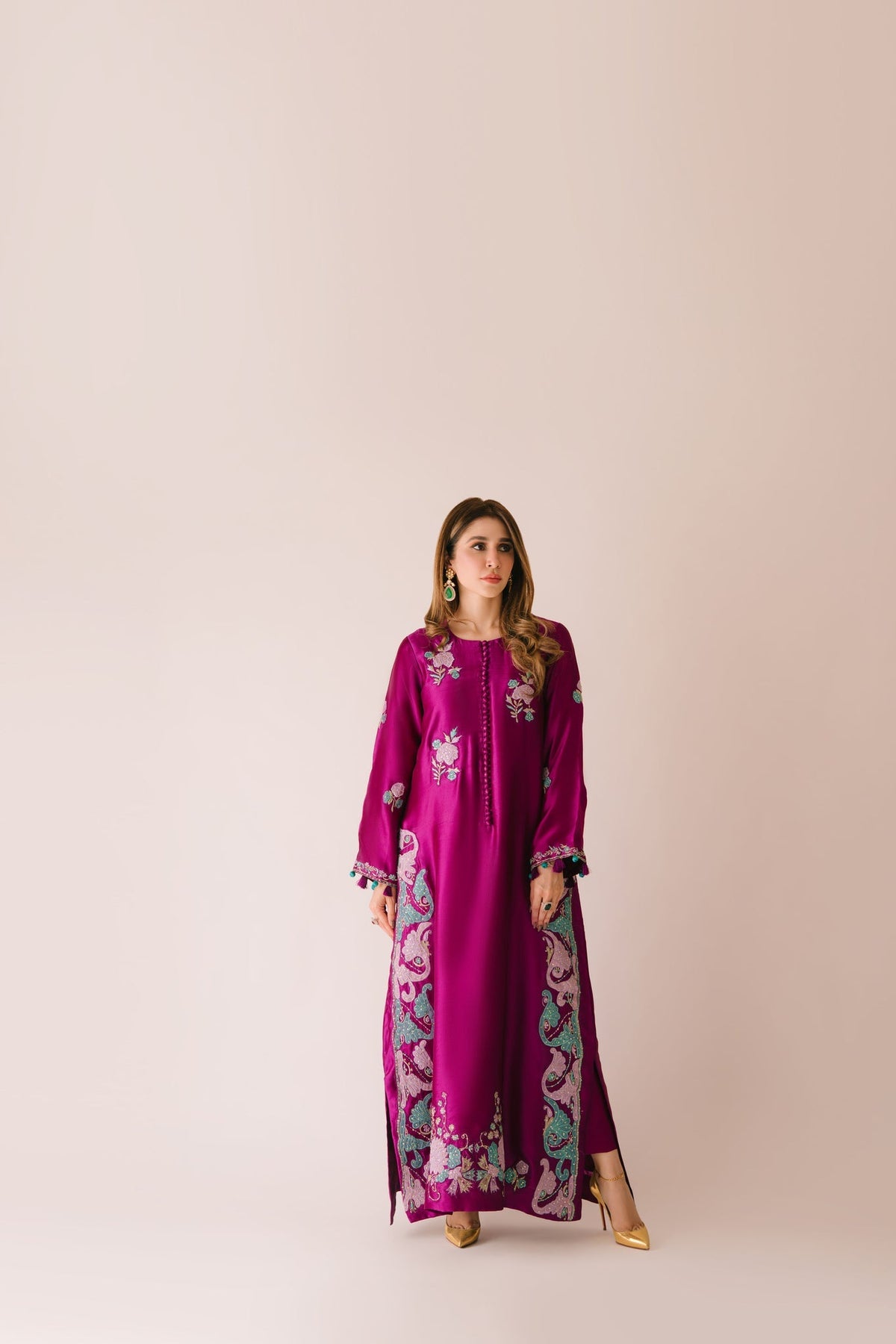 Sammy K | Aadat Festive Edition | Cyprus Vine -  Sammy K Ladies Clothes - Original Designer Dress - House of Maryam