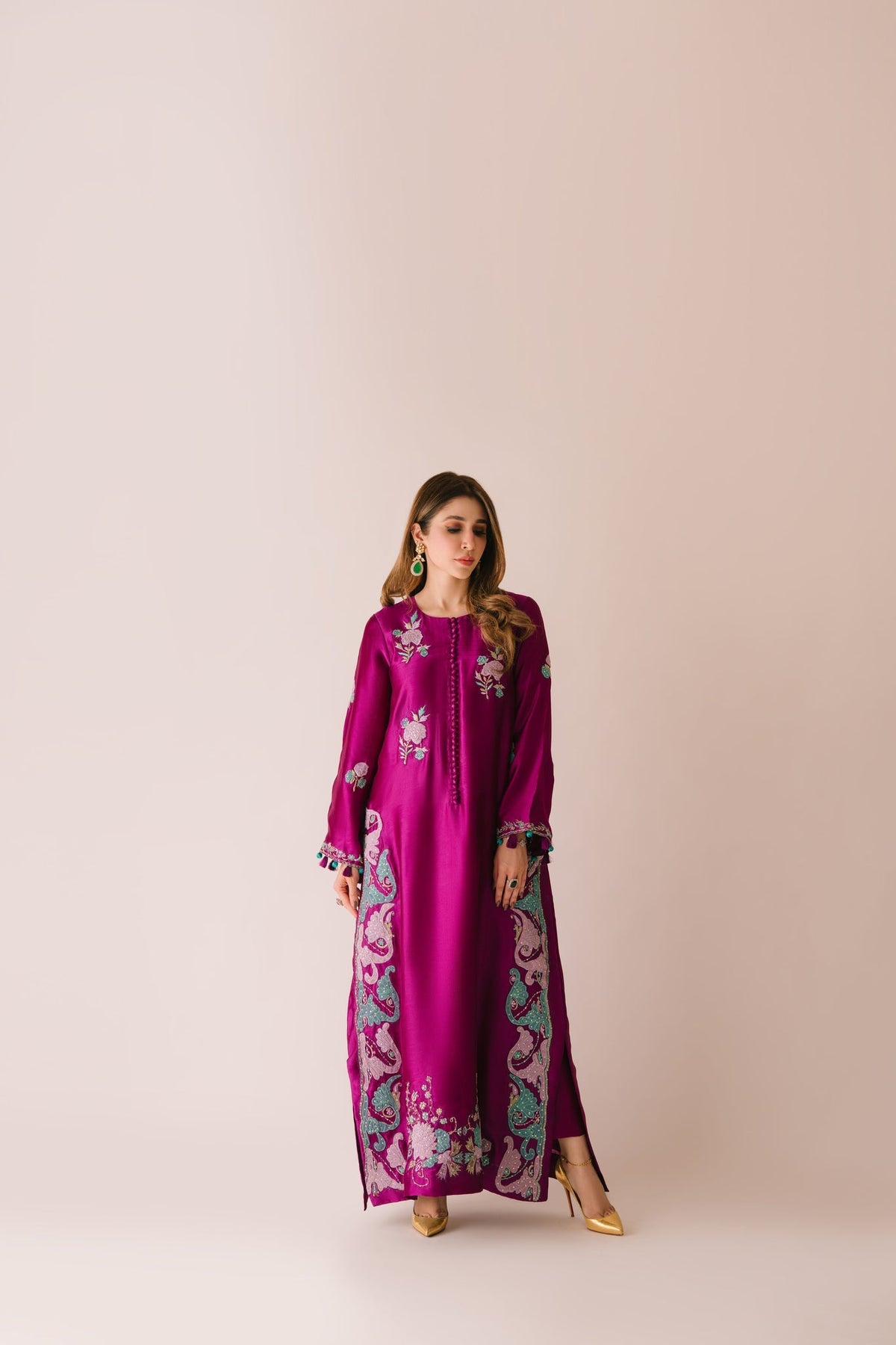 Sammy K | Aadat Festive Edition | Cyprus Vine -  Sammy K Ladies Clothes - Original Designer Dress - House of Maryam