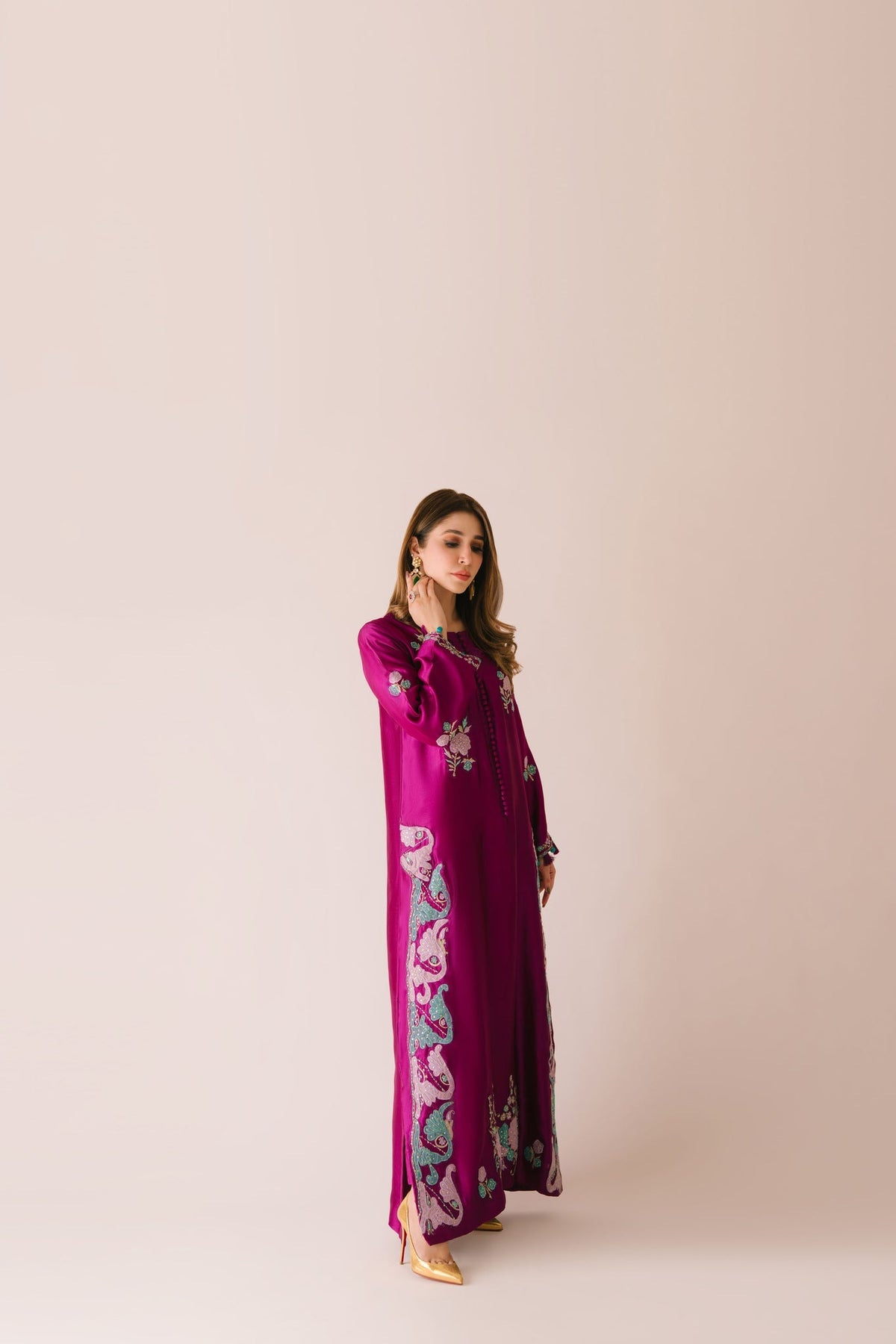 Sammy K | Aadat Festive Edition | Cyprus Vine -  Sammy K Ladies Clothes - Original Designer Dress - House of Maryam
