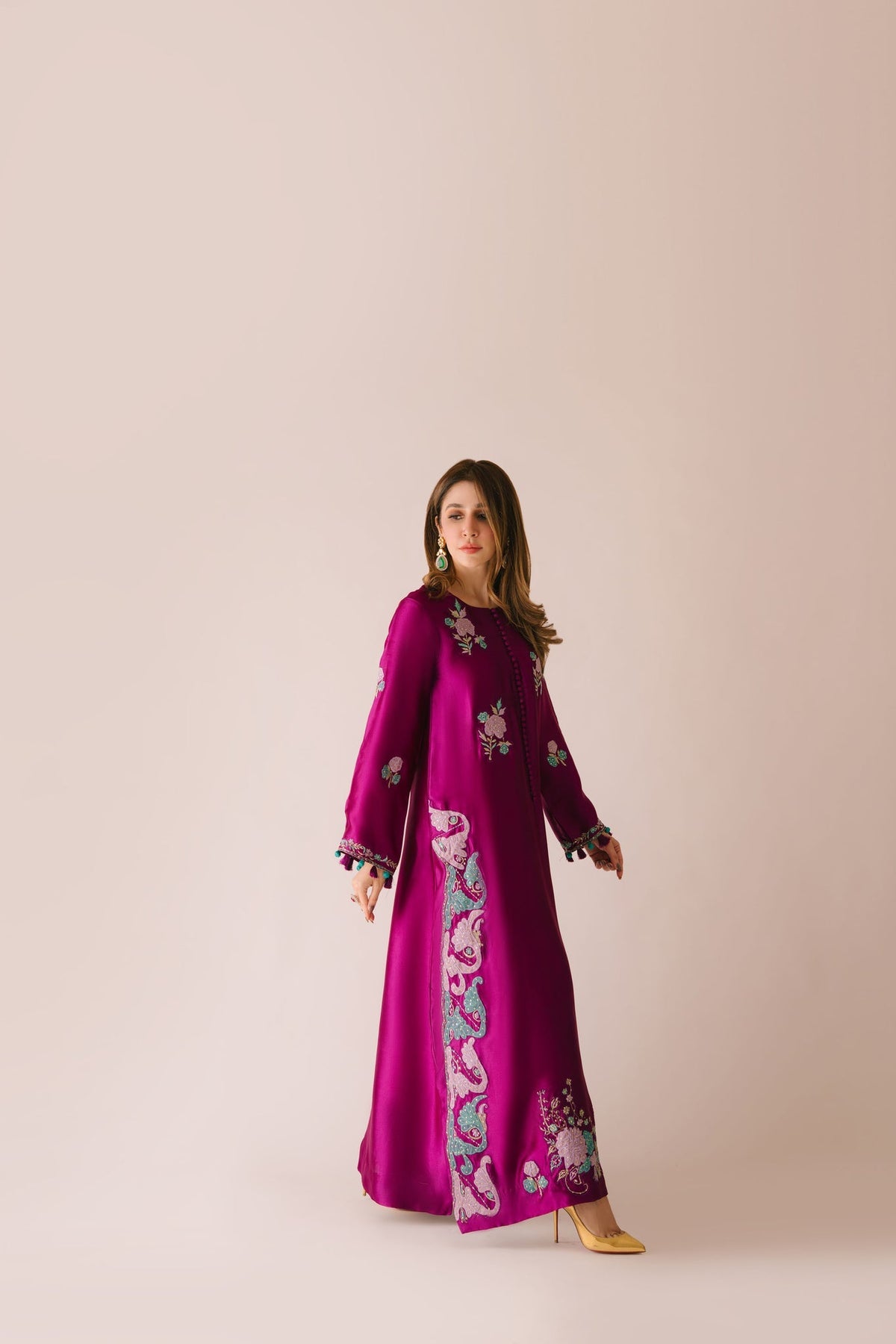 Sammy K | Aadat Festive Edition | Cyprus Vine -  Sammy K Ladies Clothes - Original Designer Dress - House of Maryam